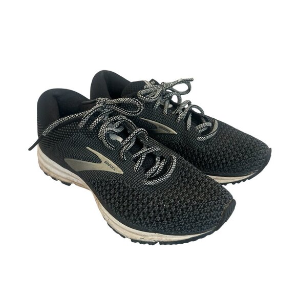 Brooks Revel 2 Black Running Shoes Athletic Activewear Outdoor Size 6.5 Women's - Picture 1 of 14